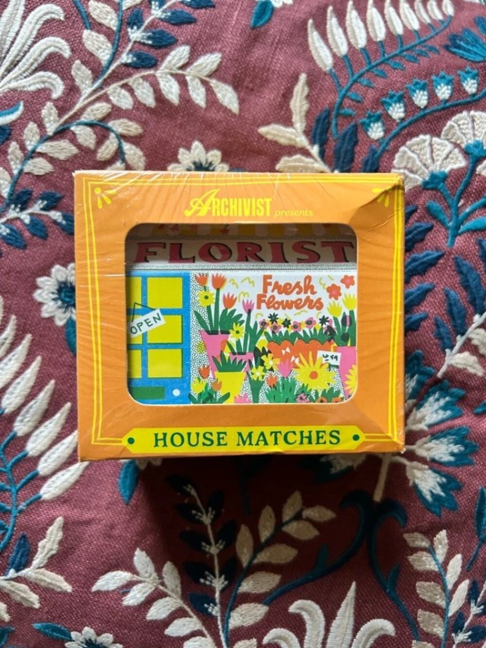 NEW Anthropologie Florist Match House Box by Archivist